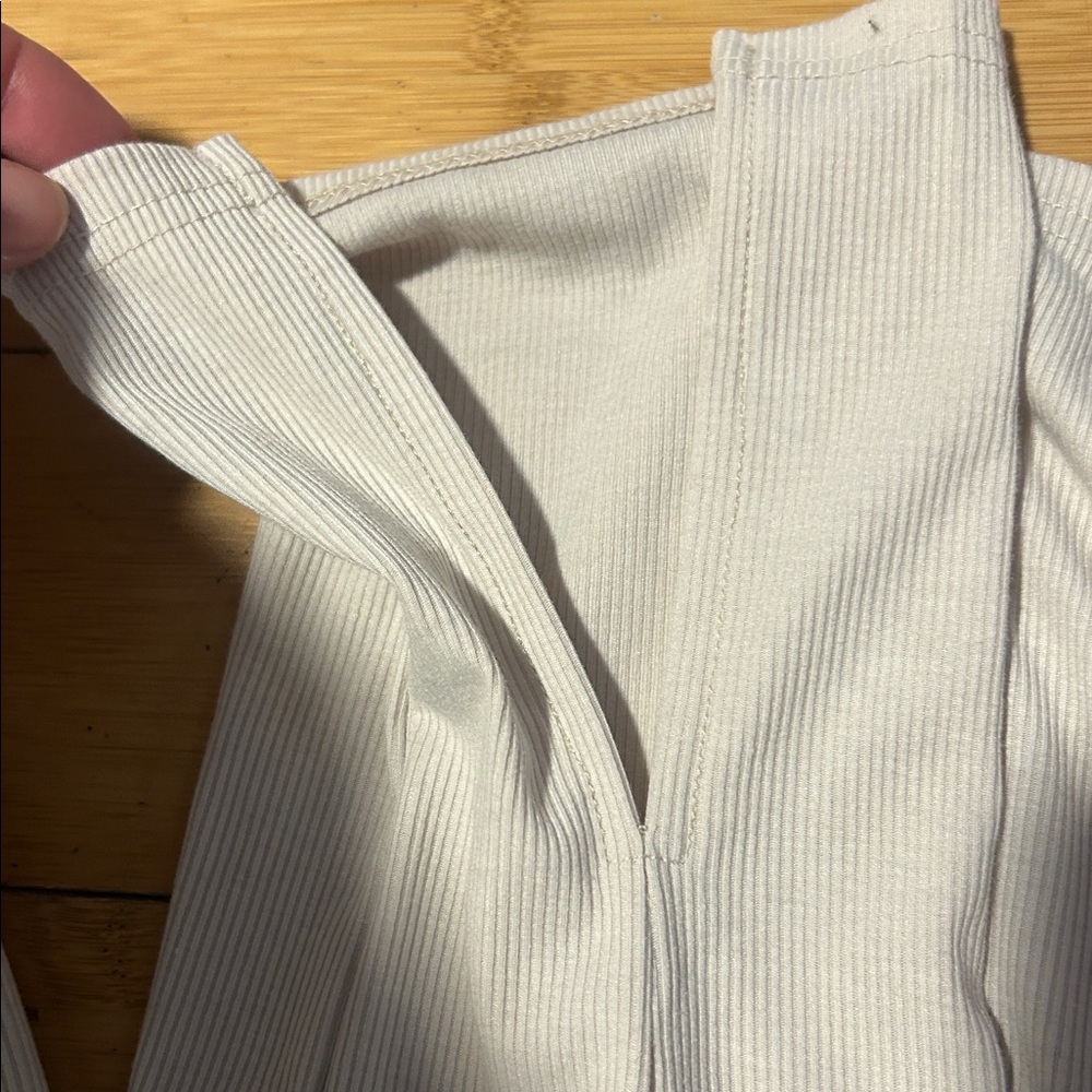 Chic Cream Pajama Set - Picture 4 of 6